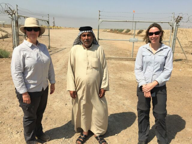 Erica Colley & Emma Waterhouse in Iraq