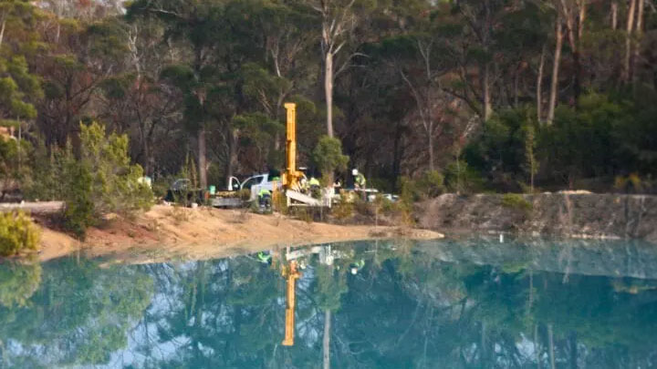 A scenic photo of Legacy Scotia Mine, North East Tasmania