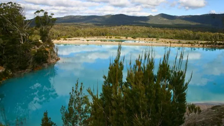 A scenic photo of Legacy Scotia Mine, North East Tasmania